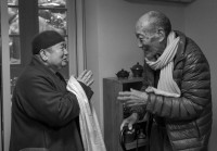 穹拉仁波切拜訪果如法師